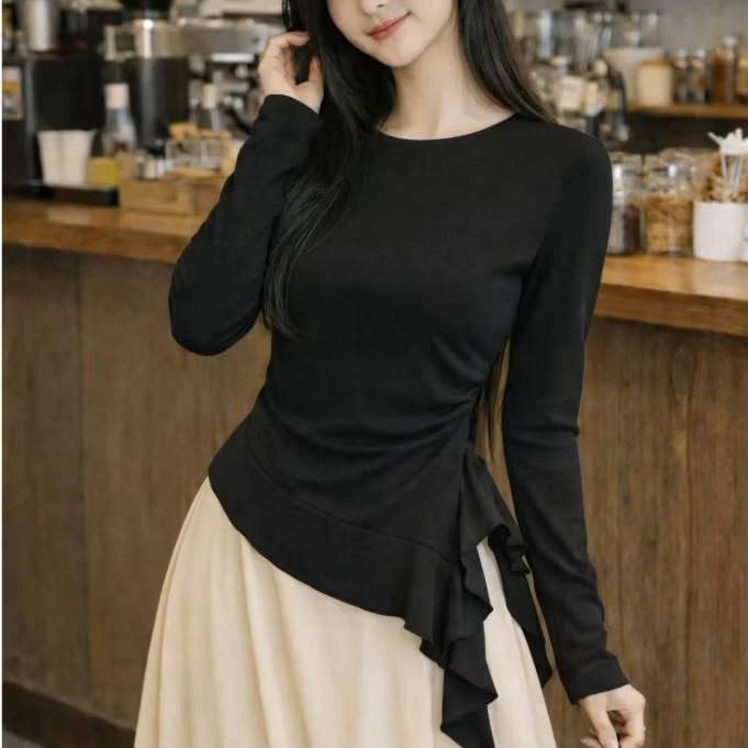 LD 90-100 P 55 REGINA TOP LONGSLEEVE JELLY FISH