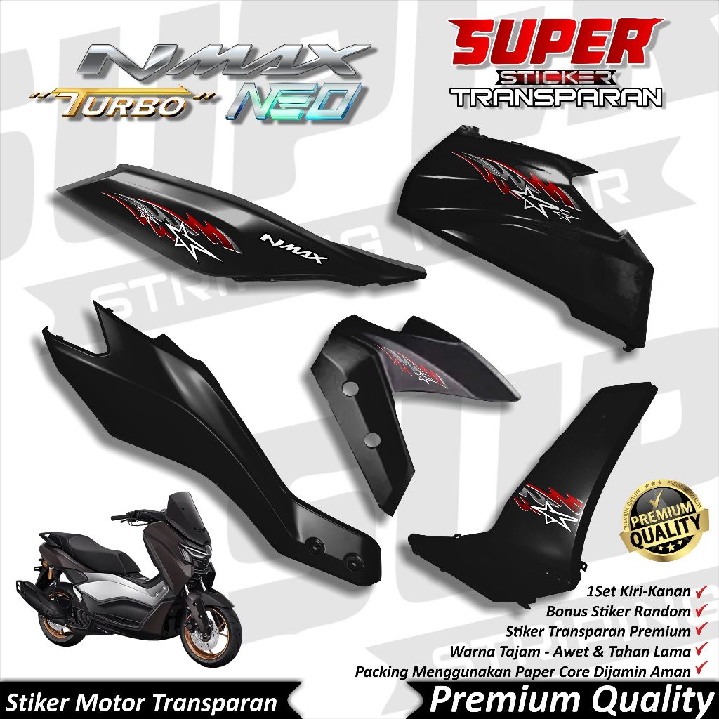 Cool โปร่งใส Nmax Neo สติกเกอร์ Nmax Striping สติกเกอร์ UV โปร่งใส Nmax Turbo Striping Nmax Turbo/Ne