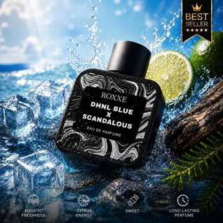 Roxxe - Mix Parfum Dnhill Blue x Scandal Wangi Tahan Lama 6-8 Jam Eau De Parfum Cocok Untuk Pria dan Wanita