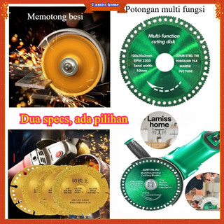 Pisau Gergaji Pemotong Multifungsi 6 In 1 Mata Gergaji Mata Gerinda Besi Gerind Kayu Gerinda Keramik Pisau Gergaji Pemotong