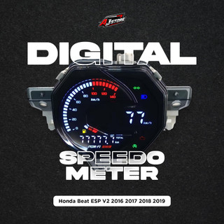 Speedometer Digital Honda Beat ESP V2 2016 2017 2018 2019 Full LED Plug Play