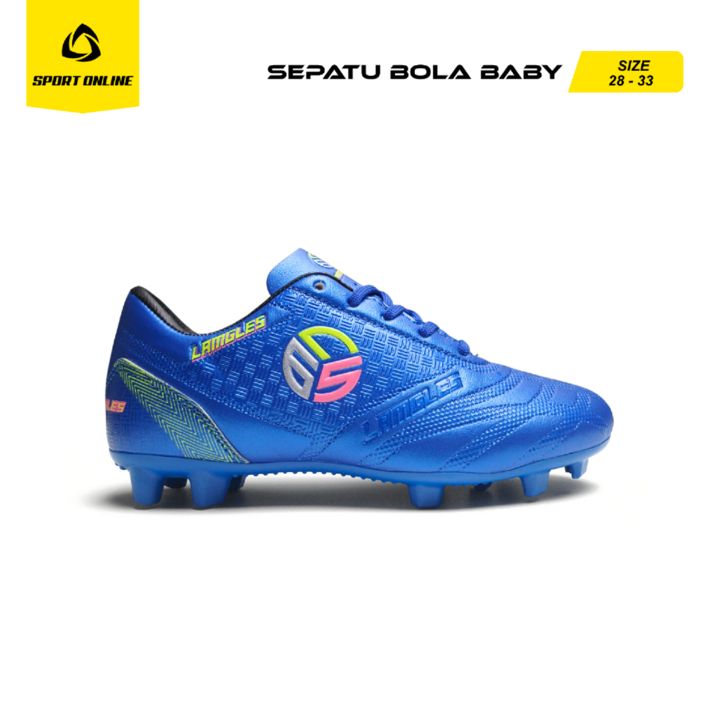Sport Online - Kinetic 3D Blue Original Baby FG รองเท้าฟุตบอลเด็กขนาด 28-33 Original Lamgles