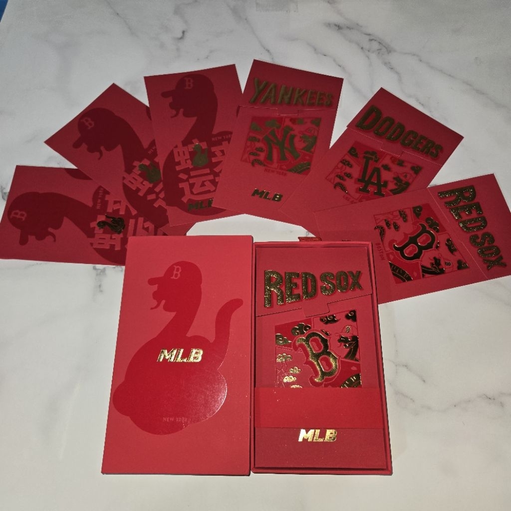 ORIGINAL LUXURY THICK ML B EDITION ANGPAO PAPER 1 กล่อง CONTAINS 6