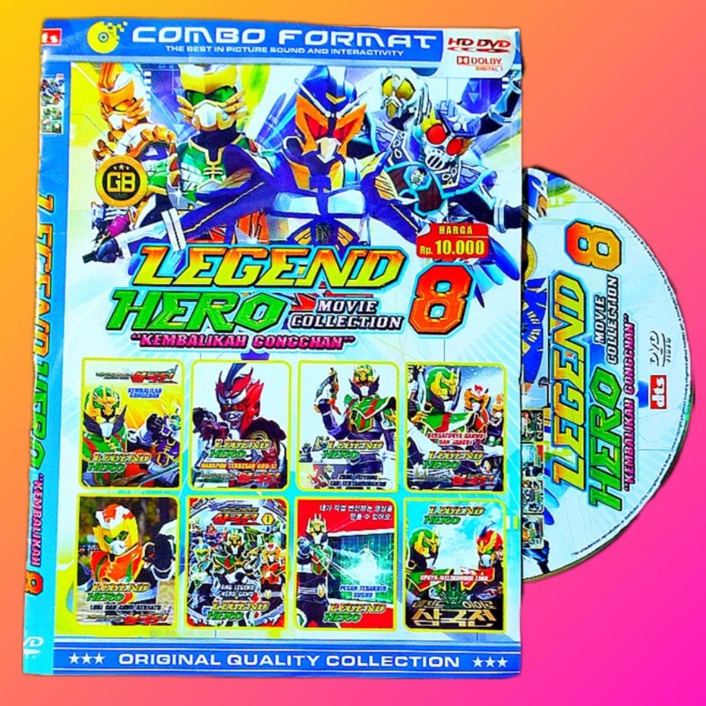 TOMICA HERO-LEGEND HERO-SUPER HERO ROBOT CHILDRENS DVD CASSETTE