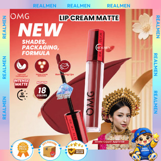OMG OH MY GLAM Matte Kis Lip Cream 3.5 gr | OMG Lip Kiss Lip Cream omg Matte Last Lip Cream