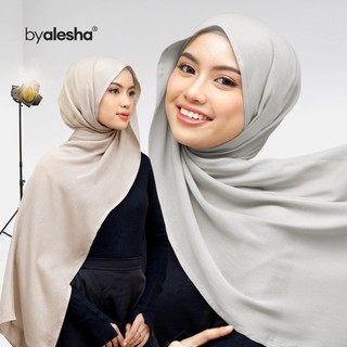 Byalesha - [100 GET 2]  Pashmina VISCOSE MODAL Shawl Premium 40 Warna Original Viscose Lembut Adem Ringan dan Nyaman Cocok untuk Segala Gaya Hijab Ukuran 185 x 75 Cm Lebih Tebal