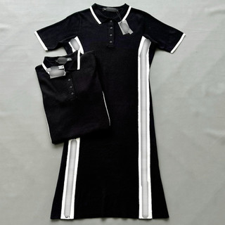 Trim logo Maxy Dress
