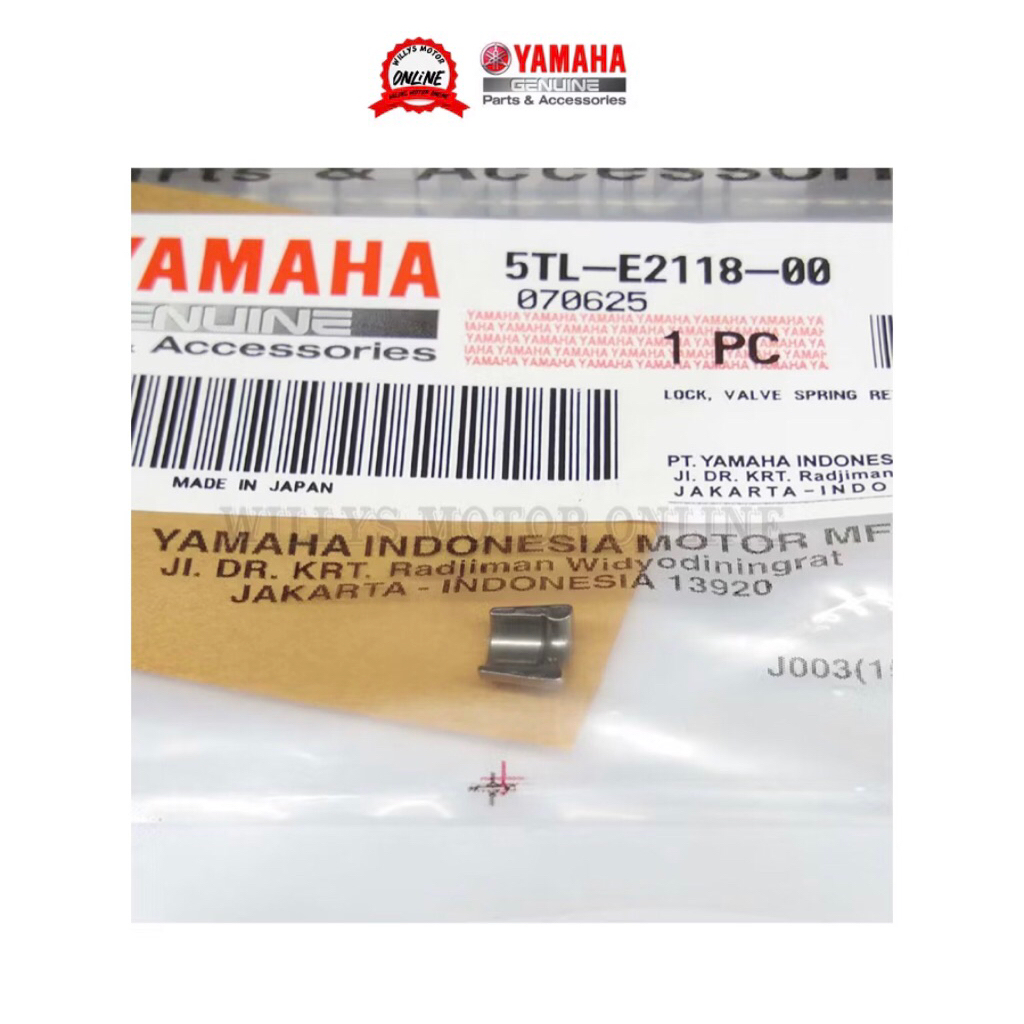 Original Yamaha Mio Nuovo Mio J Soul GT NMAX Lexi Aerox Xride Valve Nails 5TL-E2118-00