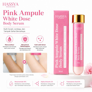 BODY SERUM / Ampule White Dose / Infused Body serum /  Serum Pemut!h badan