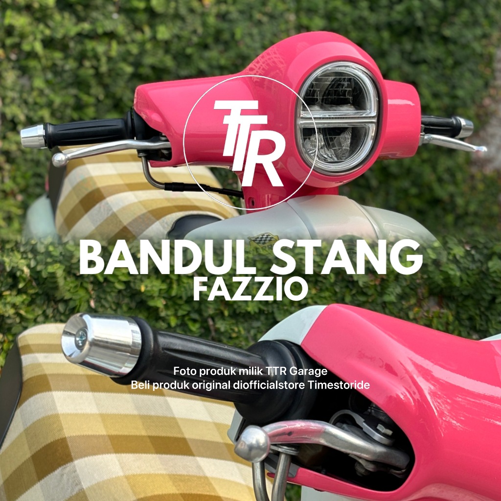 ลูกตุ้มแฮนด์ Yamaha fazzio Hybrid | แฮนด์กันโคลง Yamaha fazzio | ลูกตุ้ม CNC