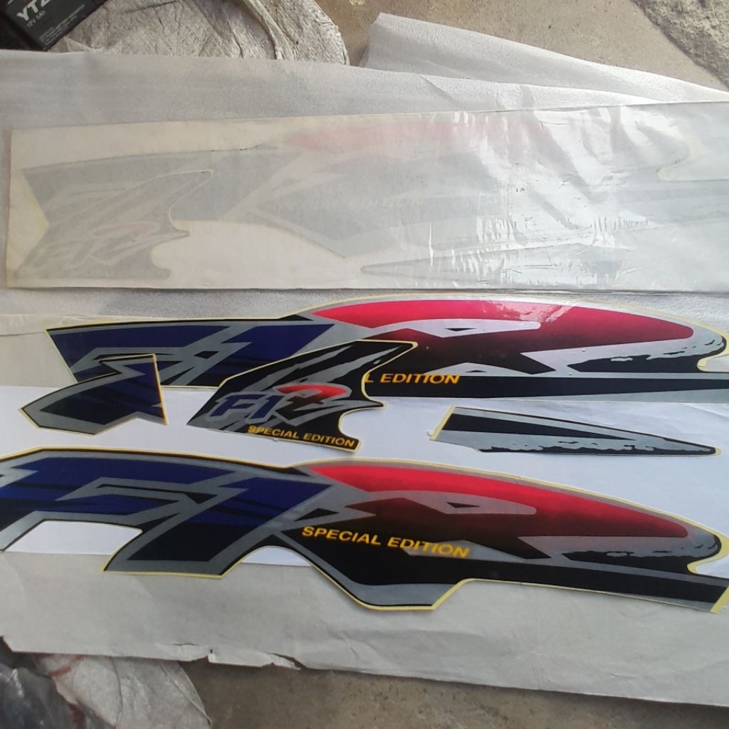 Yamaha f1z r force1 1996 สติ๊กเกอร์ Striping รุ่นพิเศษ