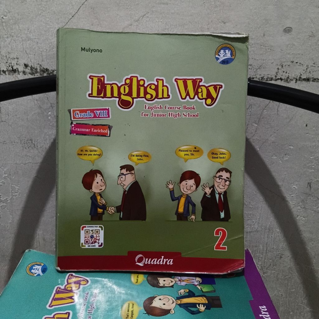 หนังสือ English way Class 8