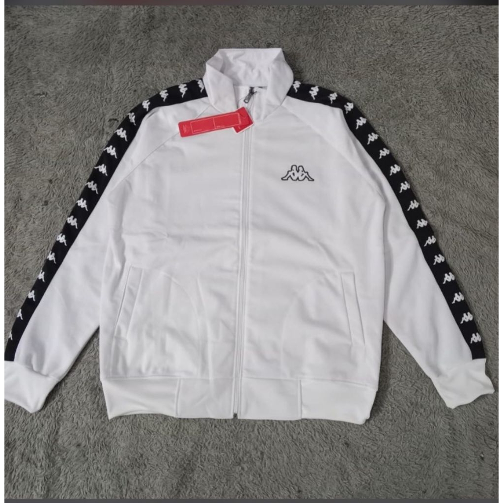 เสื้อแจ็คเก็ต KAPPA WHITE TRACKTOP