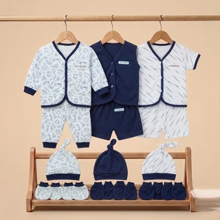 Ummababyshop ชุดของขวัญทารกแรกเกิด 12 ชิ้น อุปกรณ์เด็กแรกเกิด Swaddling ผ้าอ้อม ถุงมือ หมวก สีเหลือง 0 6 เดือน 12.12