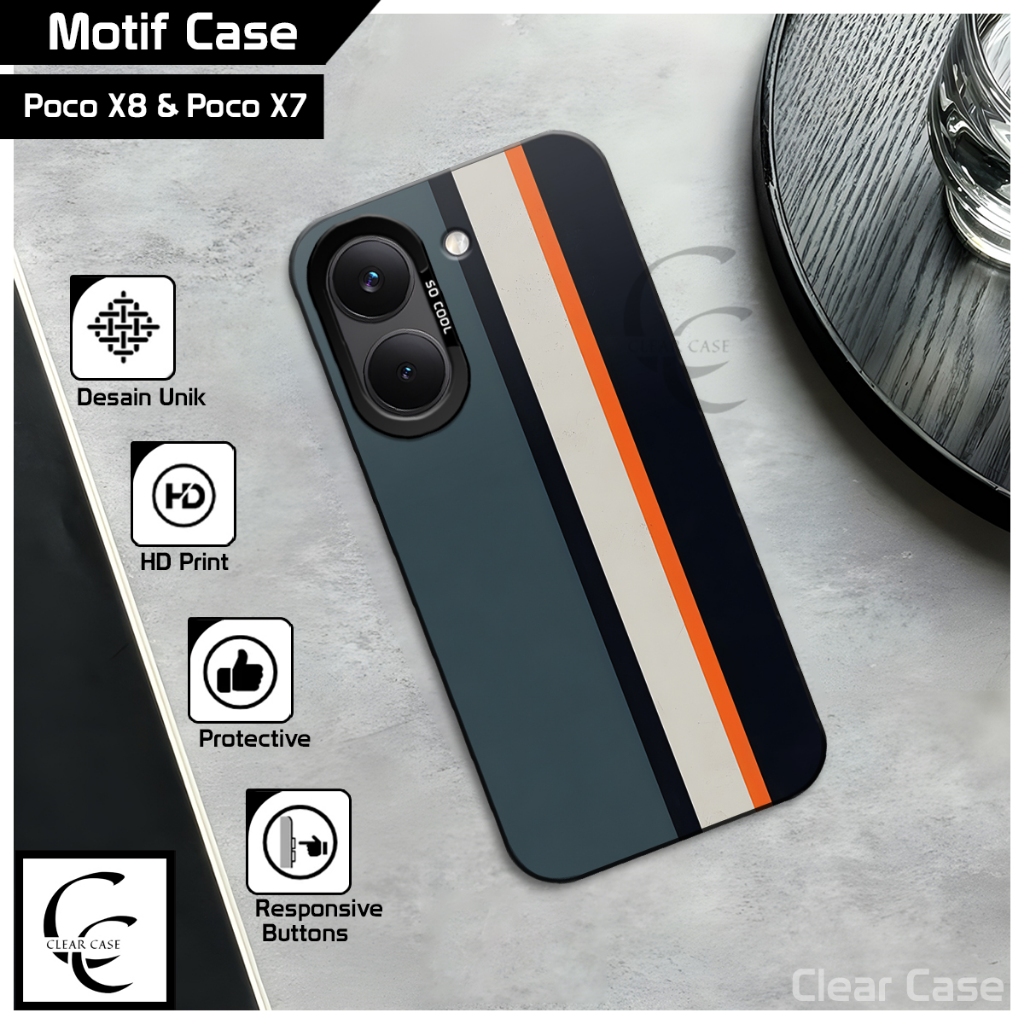 So Cool Softcase Poco X8 Pro & X8 Pro Max 5G | Poco X7 & X7 Pro 5G ล่าสุด IMD Hologram HD พิมพ์เคสโท