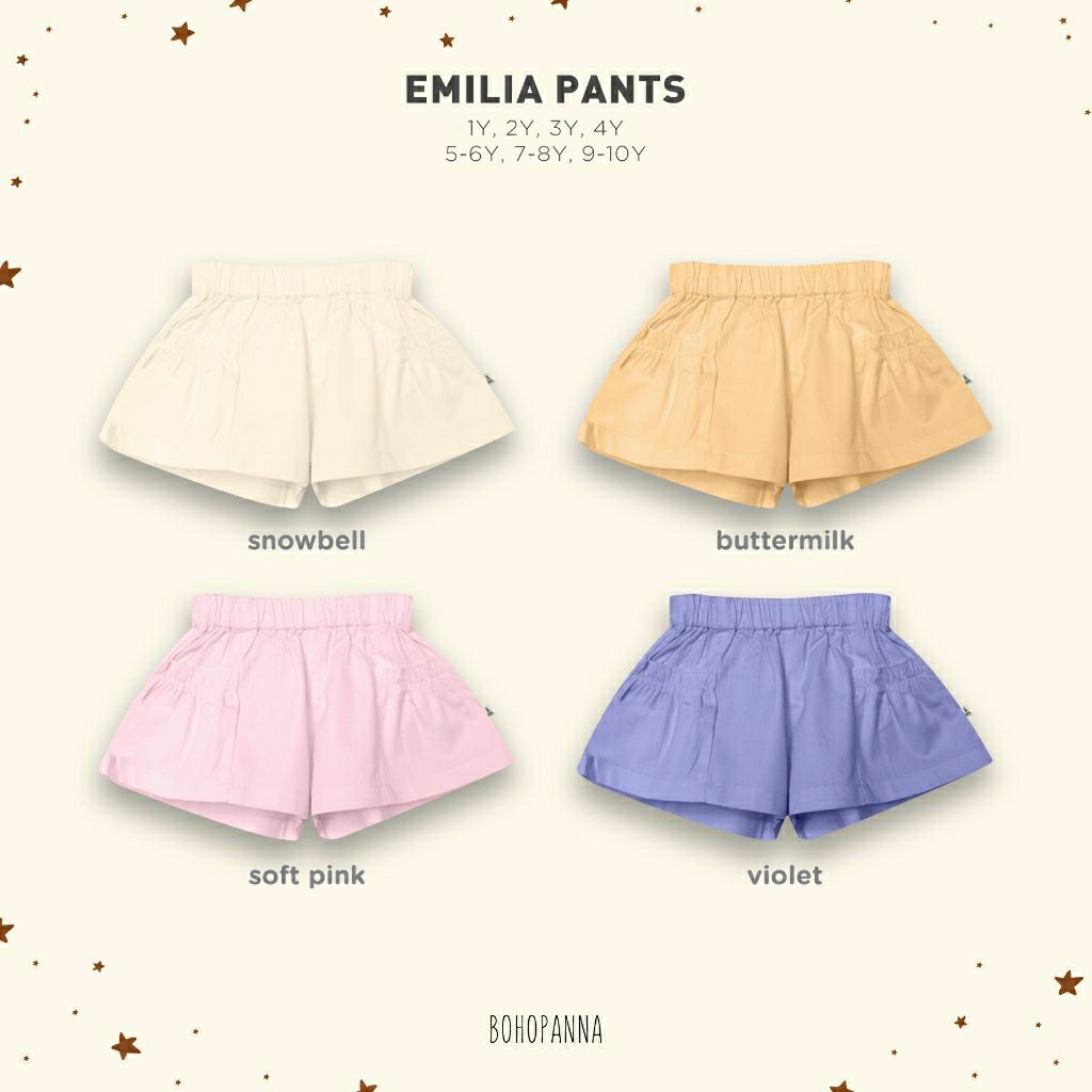BOHOPNA - EMILIA PANTS - GIRLS SHORTS - CHILDRENS PANTS