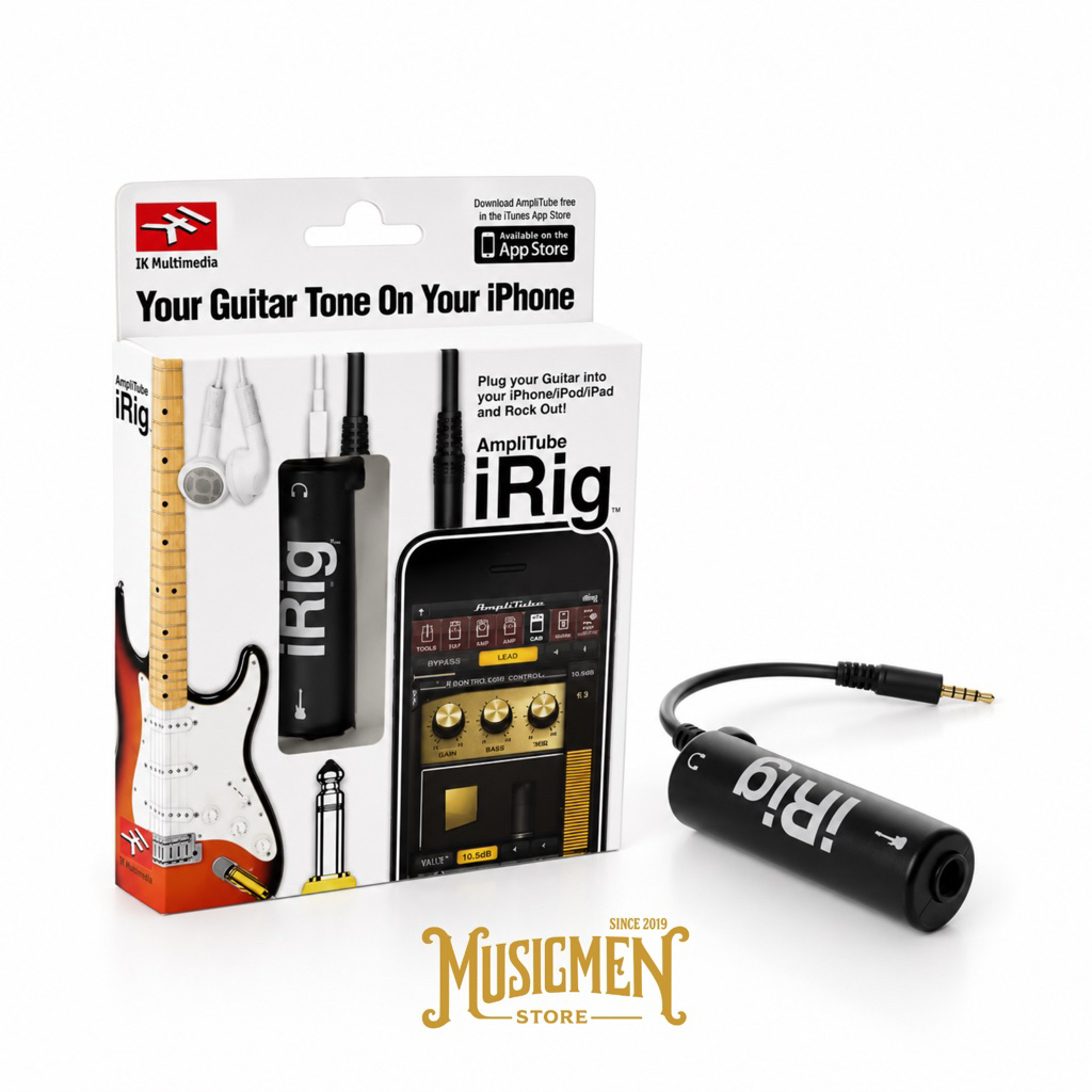 IRig AmpliTube Guitar Interface Converter สําหรับ iOS (Iphone/Ipad/Ipod)