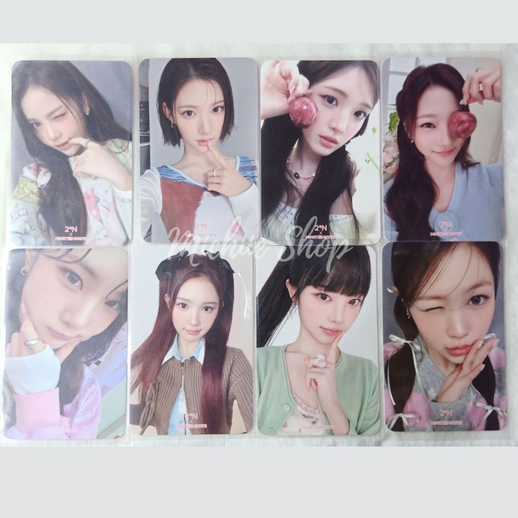 Photocard Hearts2Hearts 2aN อย่างเป็นทางการ | Photocard 2aN x Hearts2Hearts Carmen, Jiwoo, Yuha, Ste