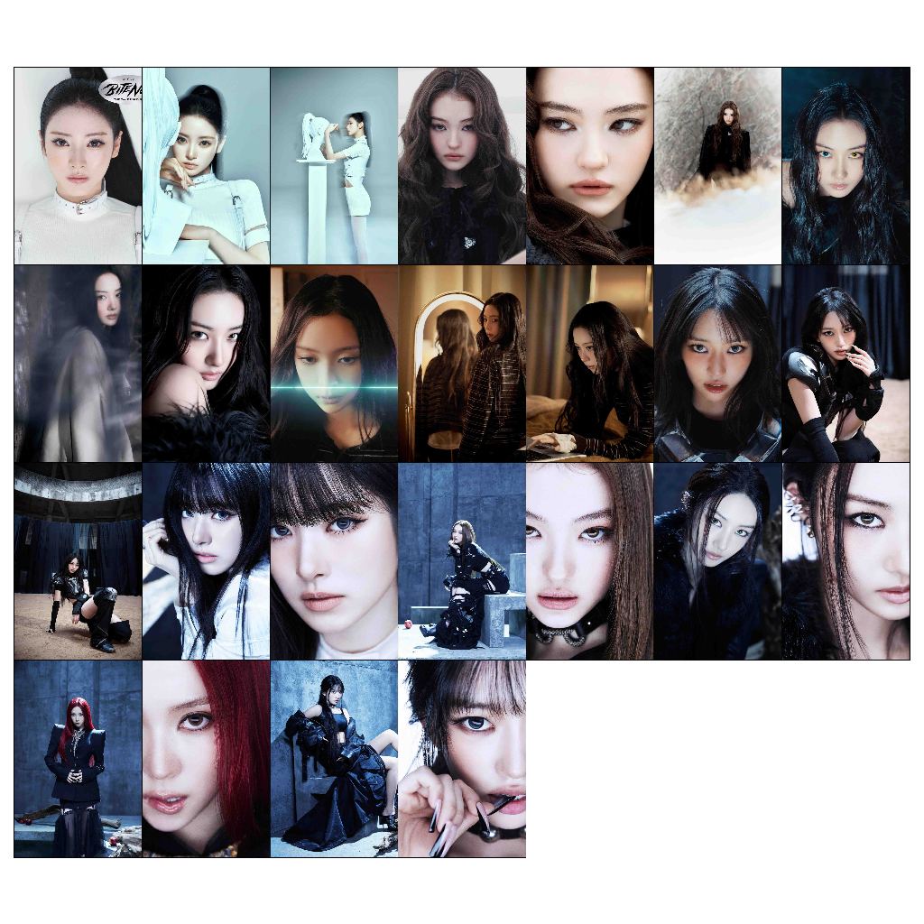 MINI STICKER PAWM BITE NOW 25 ชิ้นสติกเกอร์ CHROMO KPOP UNOFFICIAL GAWON ANNA SOOIN NARIN ELLA
