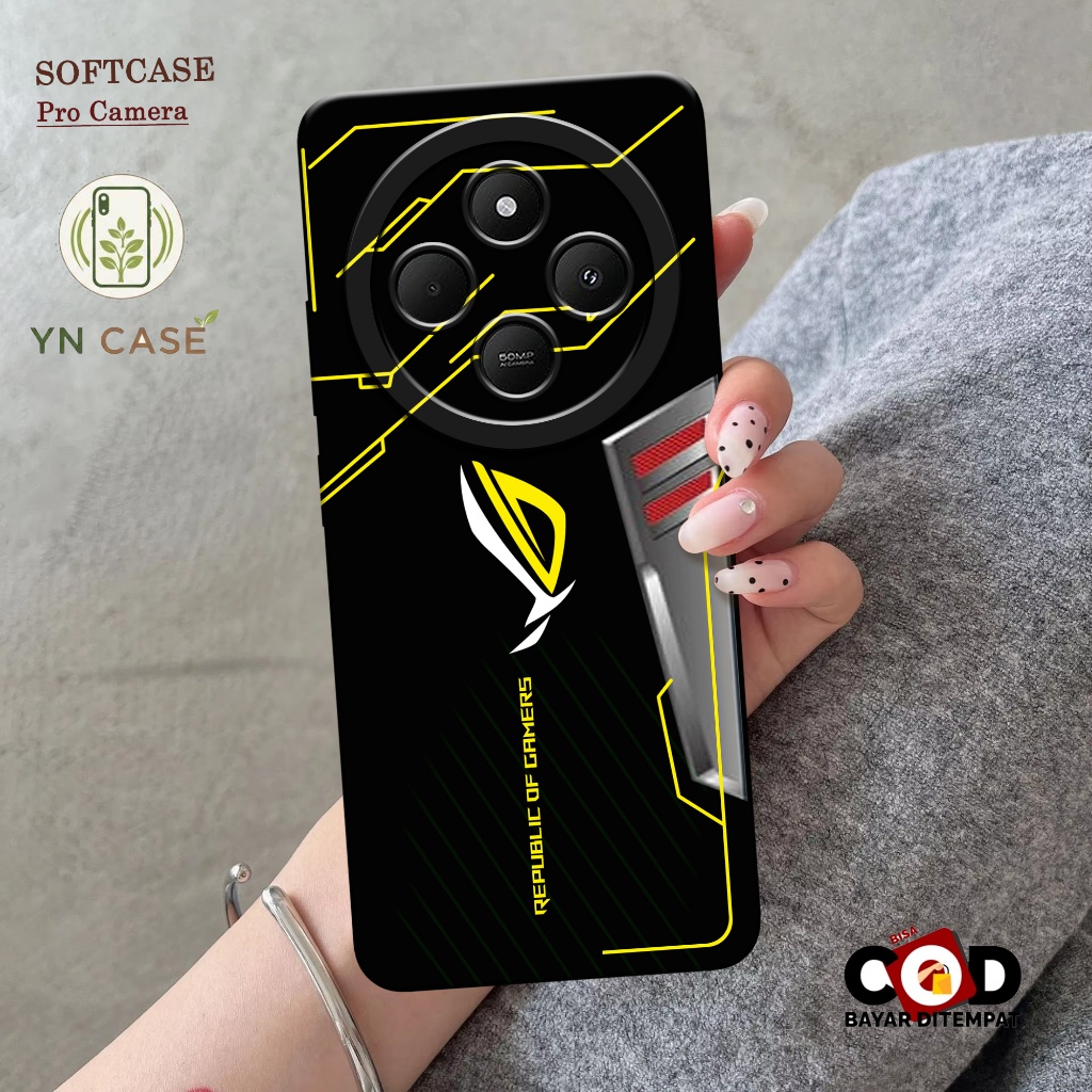 ( YN CASE ) - กล้อง Softcase Pro - Xiaomi Redmi 14C / 14C 5G / Poco C75 / C75 5G / M7 5G - Gaming Mo