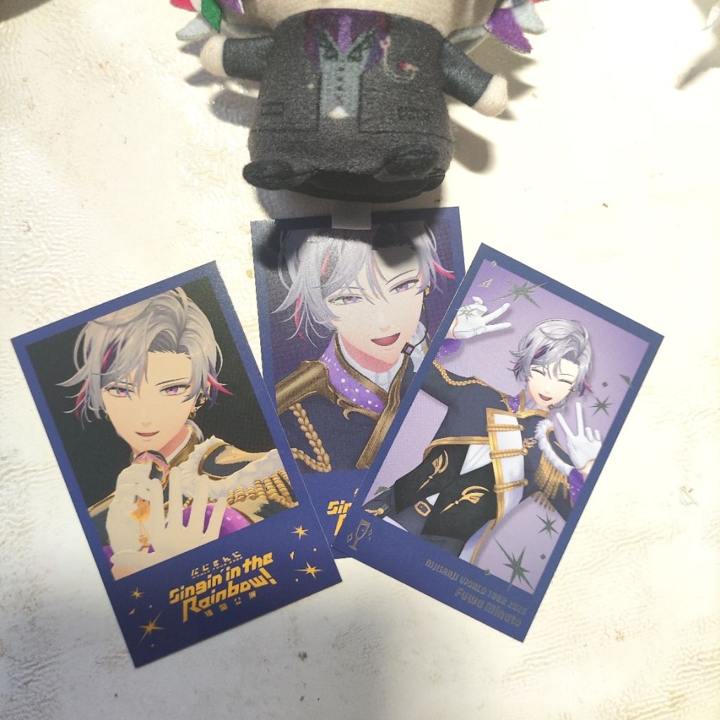 Fuwa minato cheki ร้องเพลงในสายรุ้ง