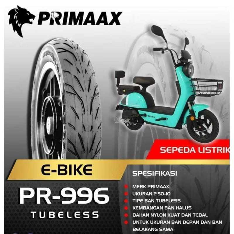 PRIMAX NE0 PR - 996 [250-10] TUBELESS ELECTRIC BIKE OUTER TIRE