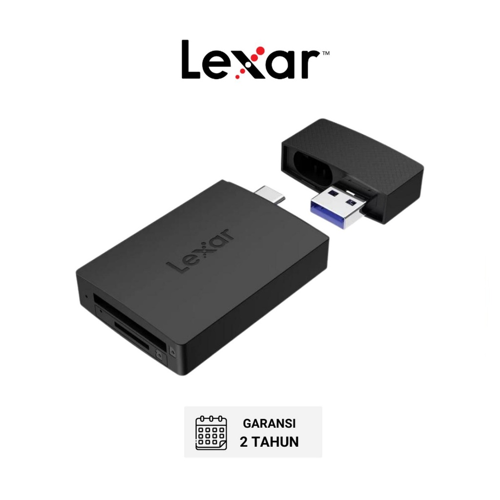 Lexar RW360U Type A / Type C Dual Slot Card Reader SDcard / MicroSD USB 3.2