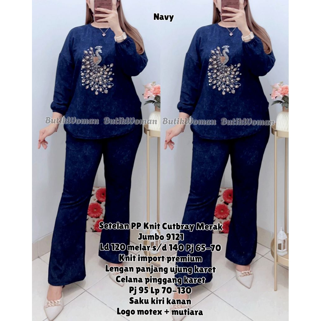 BW JUMBO PP Knit Cutbray Motex Premium Set มีโลโก้มุก Motex