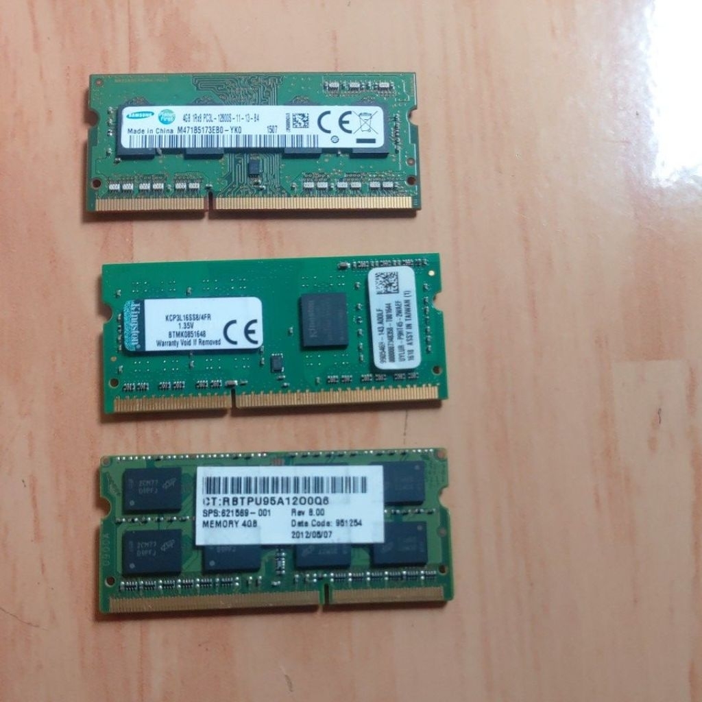 Ram Laptop DDR3 4GB Brand Mix