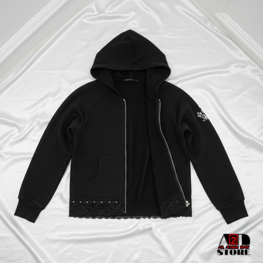 เสื้อสเวตเตอร์มีซิปสําหรับเด็ก MCM