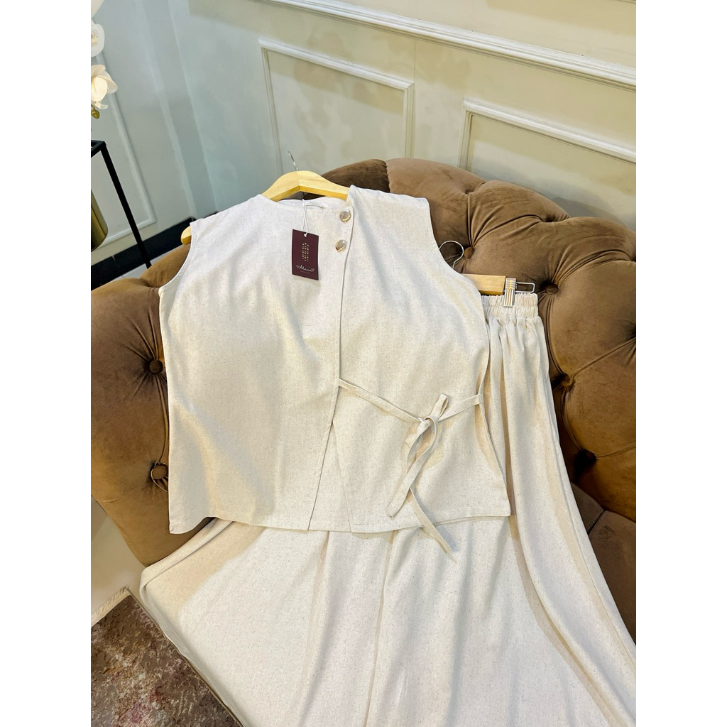 NAYA SET & Nayza set BY ALEVA/ ชุดสูทเสื้อกั๊กไวรัส/ชุดสูทผู้หญิง/ชุดกระโปรงผู้หญิง