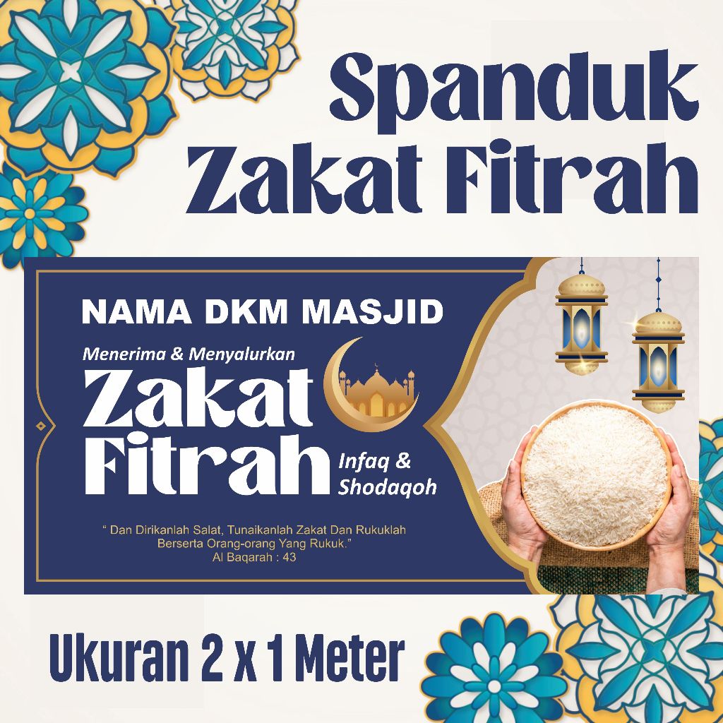 ZAKAT FITRAH BANNER I ZAKAT FITRAH I RAMADHAN BANNER