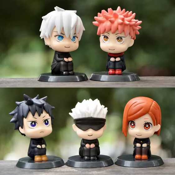 รูป JuJutsu Kaisen ชุด 6 Sukuna Itadori Megumi Gojo Action Figure Jujutsu Kaisen Sukuna