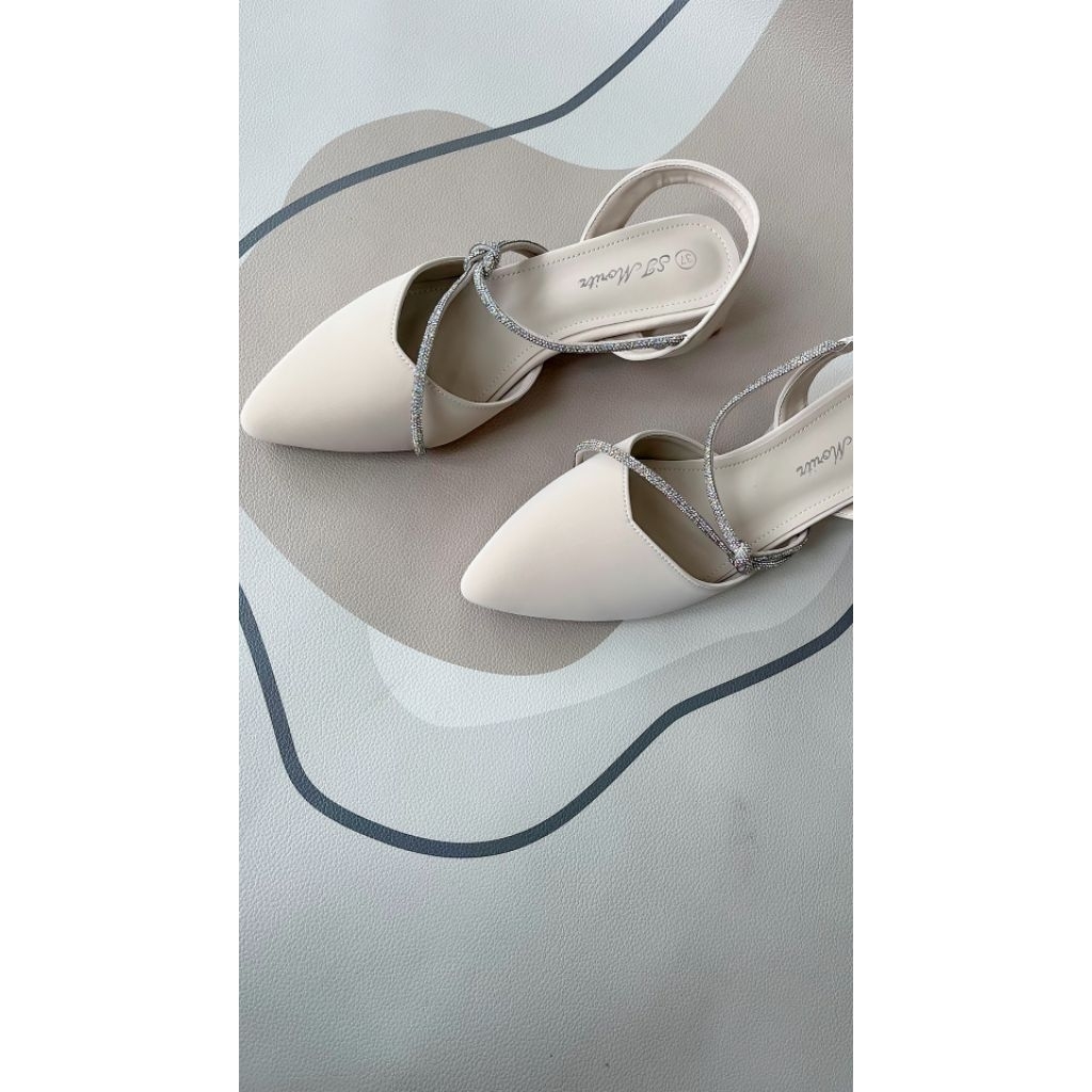 ST MORITZ 888-767 BEIGE PARTY SANDALS PARTY SHOES SLOP SANDALS EID SANDALS