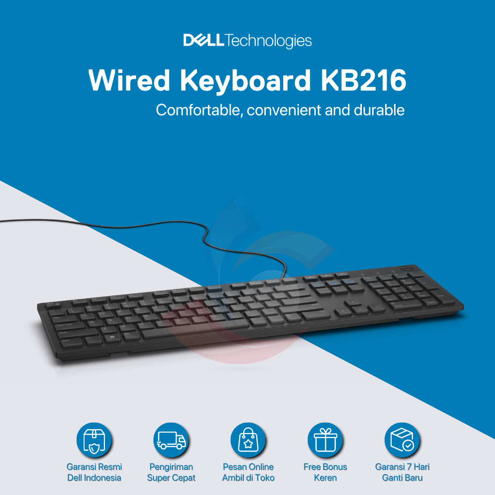 คีย์บอร์ดมัลติมีเดีย Dell KB216
