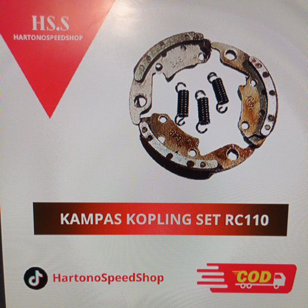 CLUTCH PLATE CLUTCH PLATE SET RC110 ORIGINAL