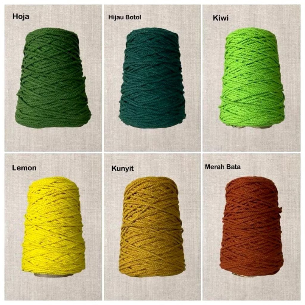 KATUN Cotton Rope/Monura Rope 3MM และ 4MM 500 กรัม (ตอนที่ 2)