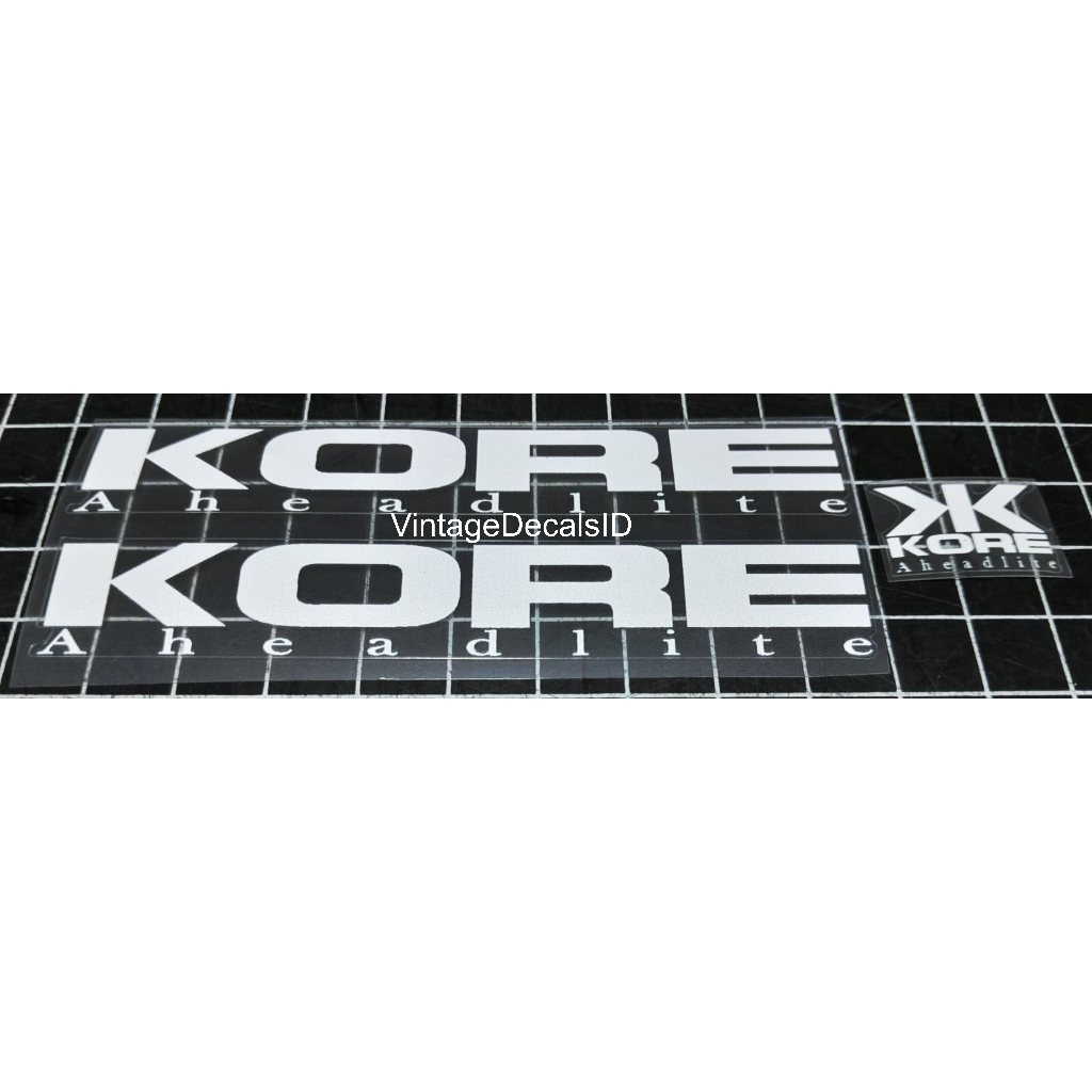 การเปลี่ยนสติ๊กเกอร์ ก้านขนนก KORE