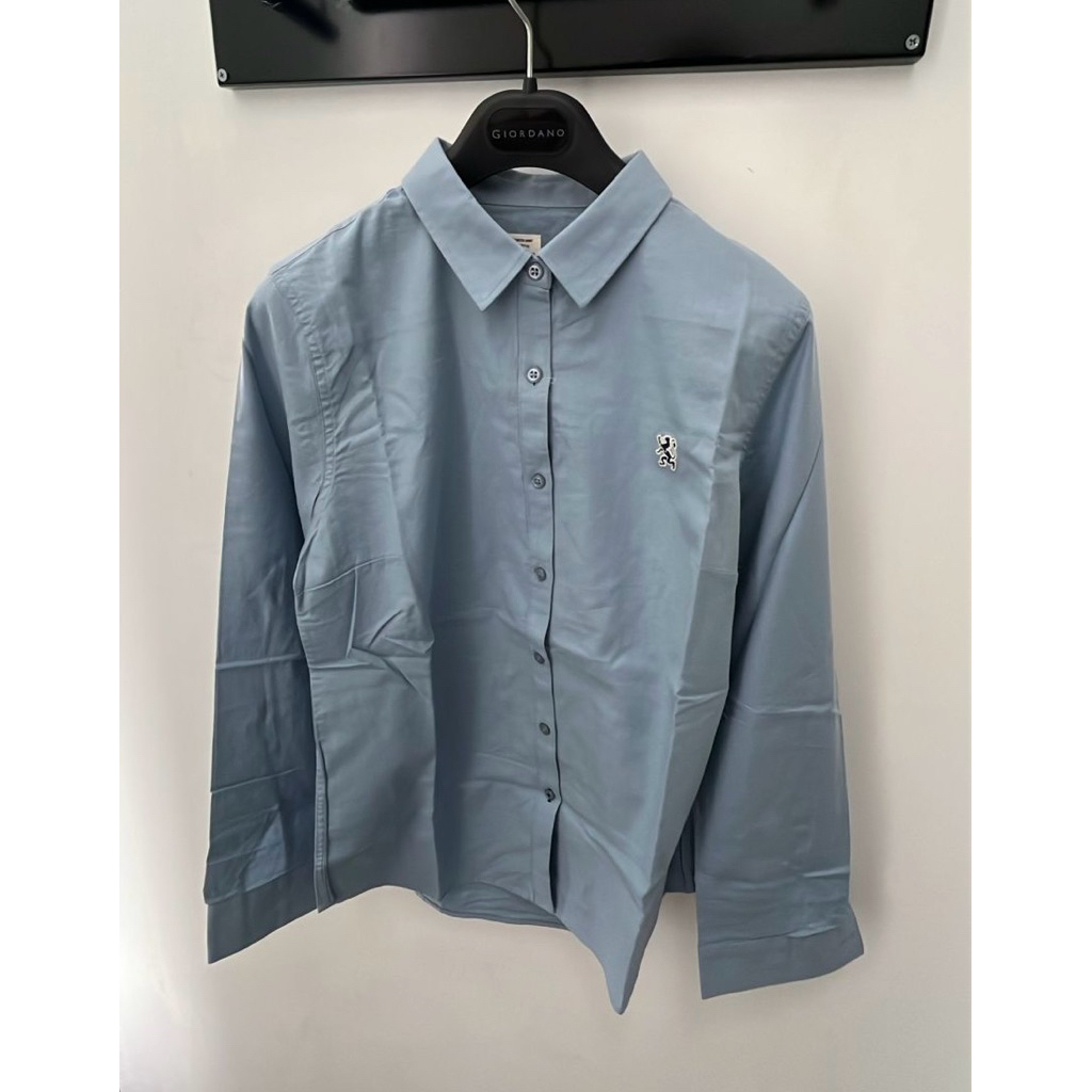 KEMEJA ORIGINAL GIORDANO เสื้อเชิ้ต OXFORD ผู้หญิง