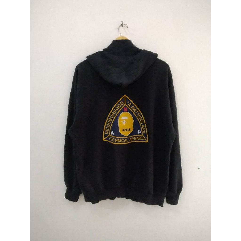 เสื้อฮู้ดมีซิป BAPE X NEIGHBORHOOD