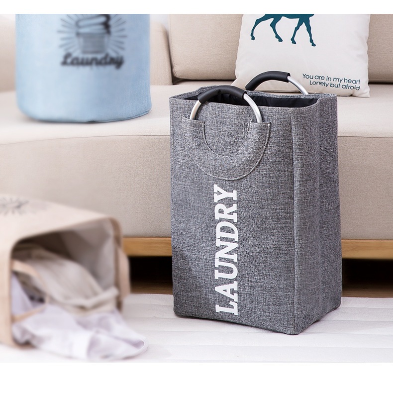 LAUNDRY BASKET / CLEAN DIRTY CLOTHES BASKET / MULTIPURPOSE LAUNDRY TUBE BASKET