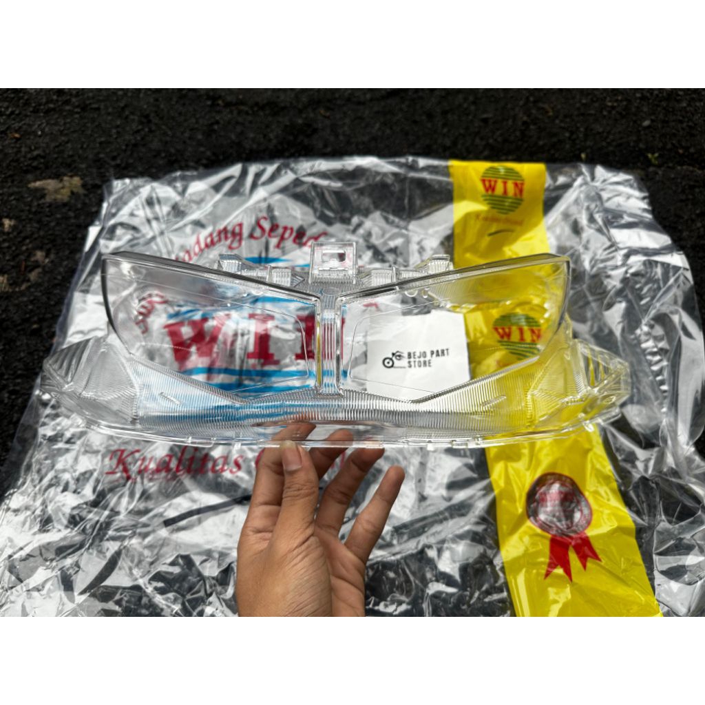 Win - กระจกไฟหน้า Mica Aerox 155 Old Vva 2017 2018 2019 2020 B65 Reflector