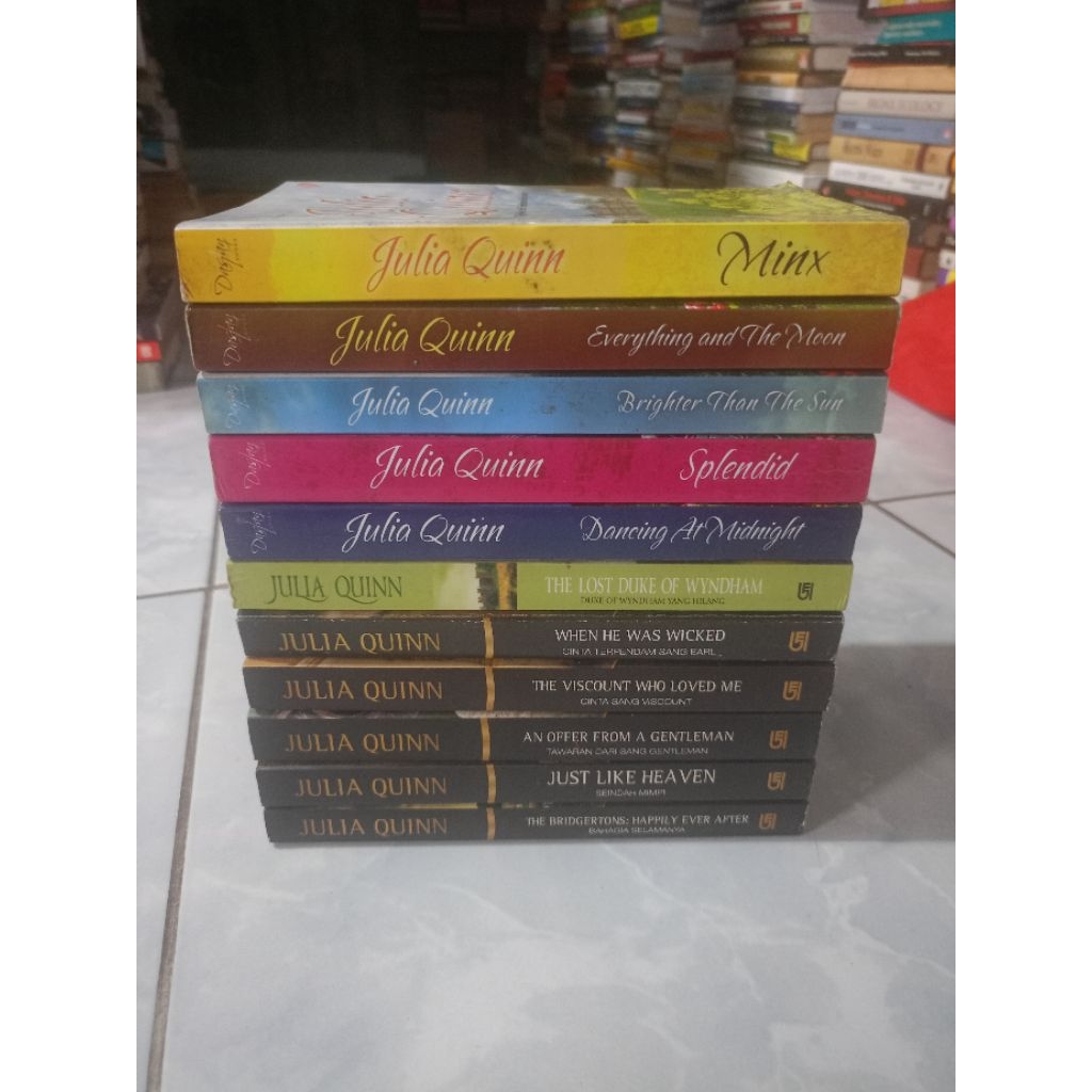 Roman NOVEL BOOK BY JULIA QUINN