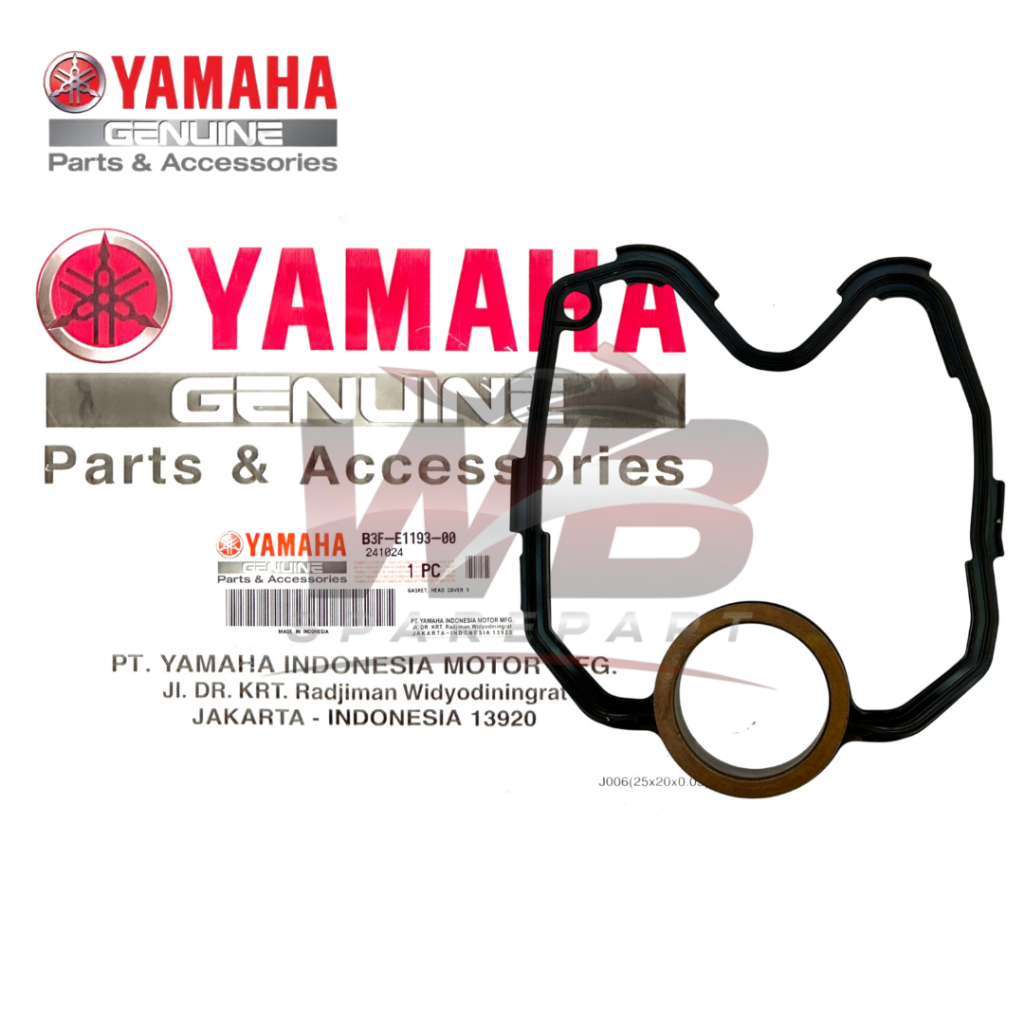 ซีลยางสําหรับ DECKSEL COVER NMAX AEROX 155 LEXI R15 V3 MT15 XSR 155 WR 155 ORIGINAL YAMAHA (B3F-E119