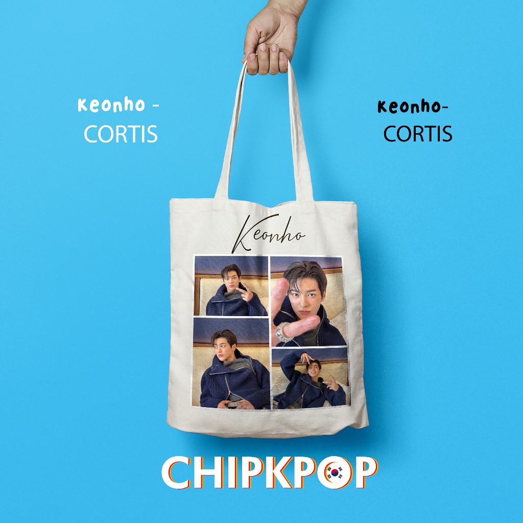 [ชุดแพคเกจ] CORTIS KEONHO TOTEBAG I CORTIS KEONHO I CORTIS KPOP I KPOP TOTEBAG I CORTIS TOTEBAG I CO