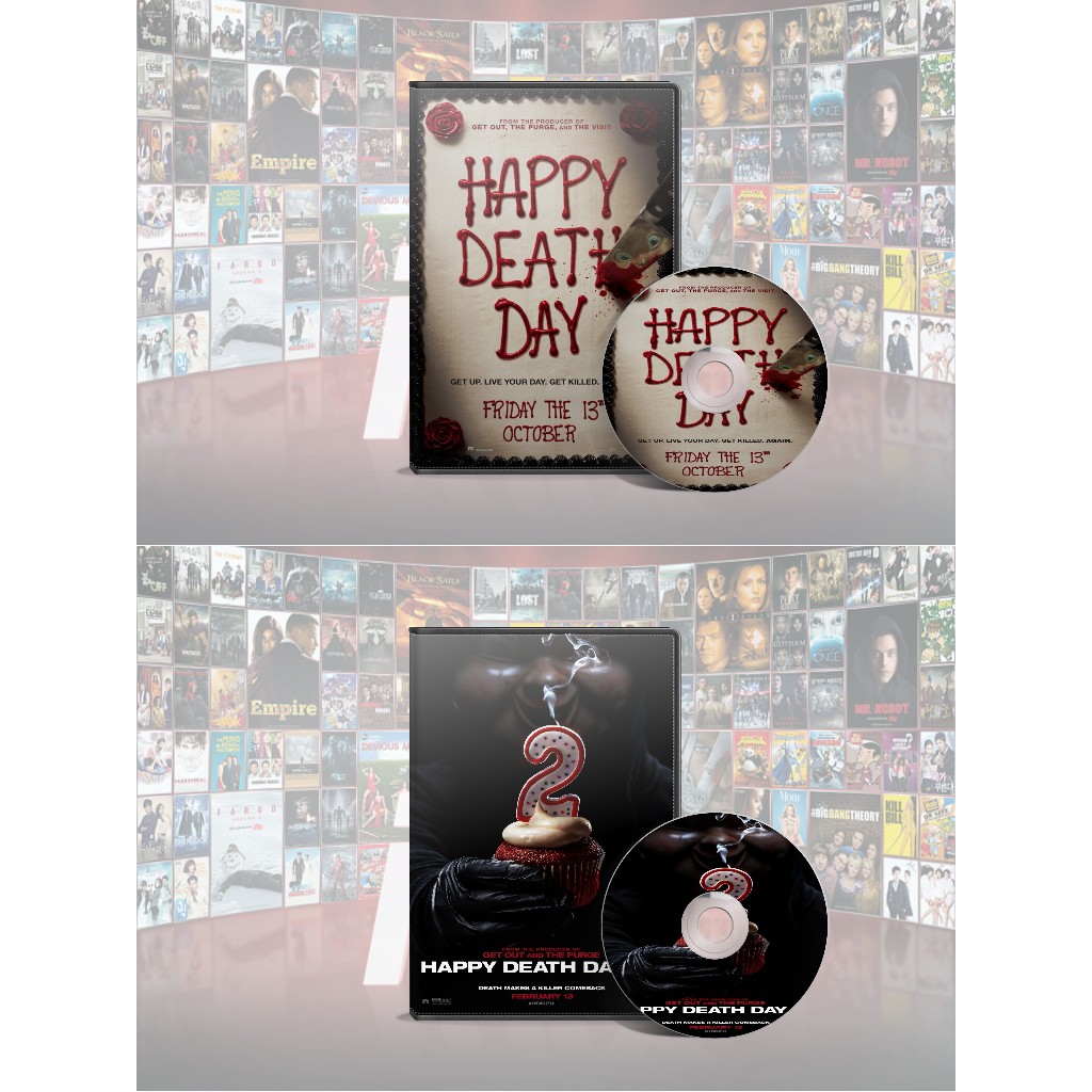 ดีวีดี Happy Death Day (2017) + ดีวีดี Happy Death Day 2U (2019)