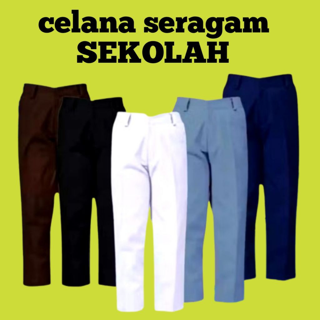 SCHOOL UNIFORM PANTS สําหรับ JUNIOR HIGH SCHOOL, High SCHOOL, VOCATIONAL SCHOOL