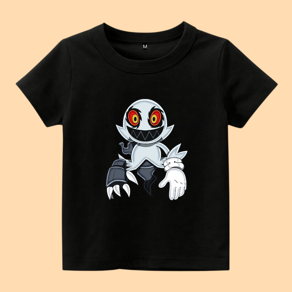 เสื้อยืดเด็กตัวละคร King Boom sonic The เม่น