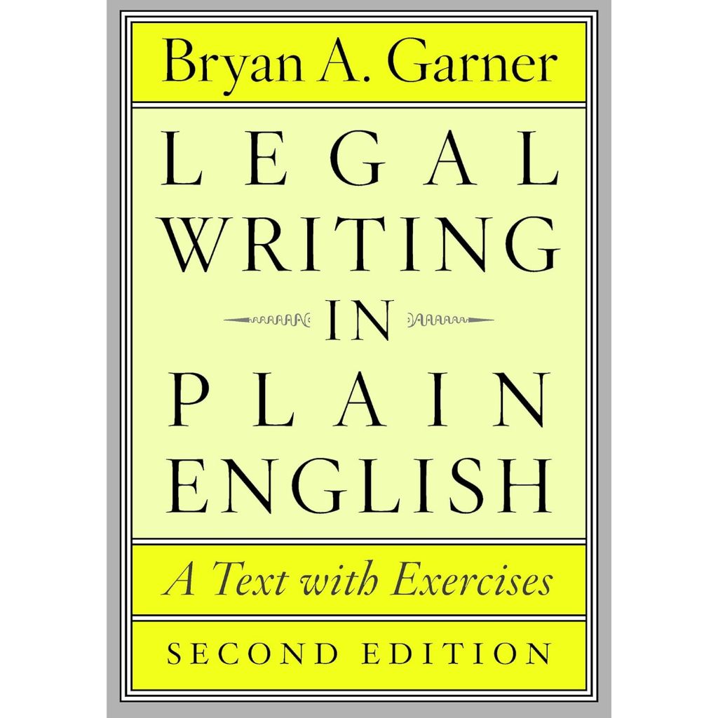 Legal Writing in Plain English ฉบับครั้งที่สอง