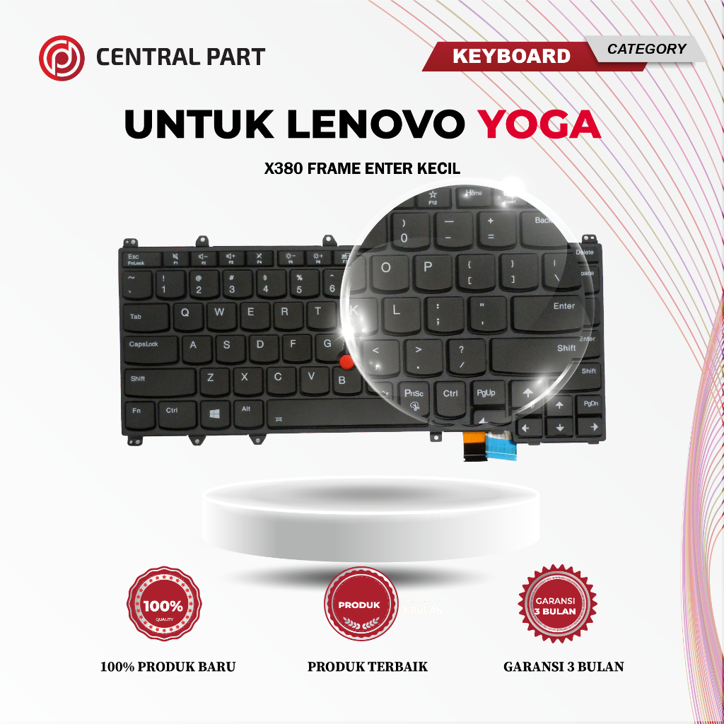 Lenovo Yoga x380 กรอบเล็กเข้าคีย์บอร์ด